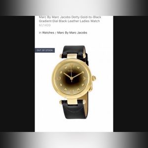 Marc jacobs watch